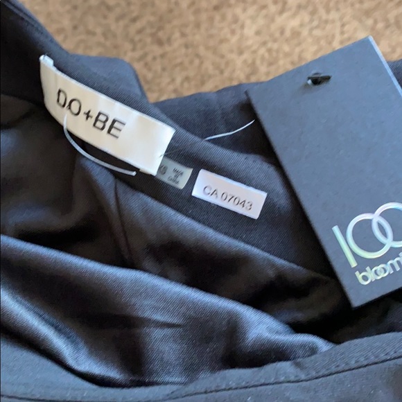 NWT DO+BE 1-shoulder Ruffle Dress - Picture 4 of 6